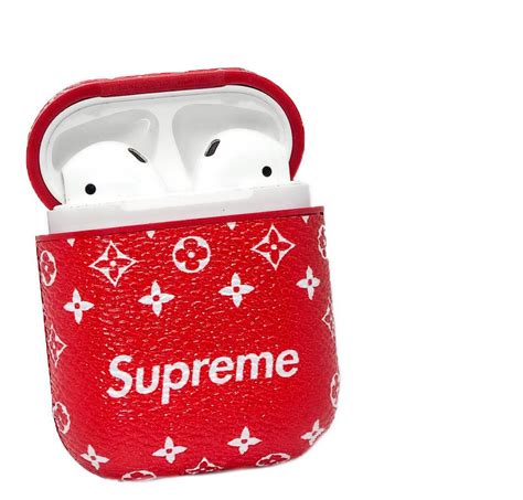 supreme louis vuitton airpods price|Louis Vuitton AirPods case original.